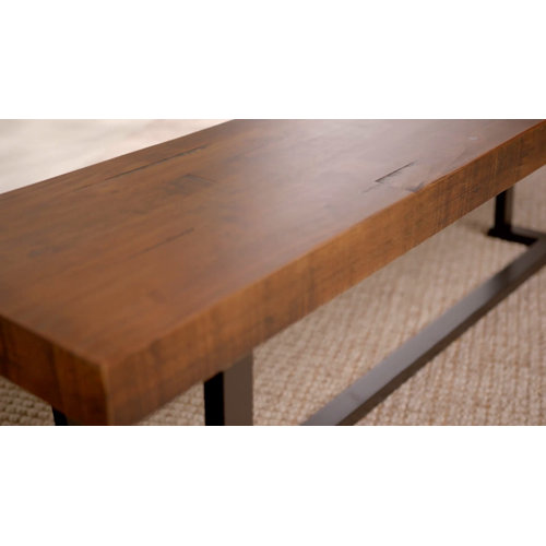 Union Rustic Amarapal Solid Wood Bench & Reviews Wayfair